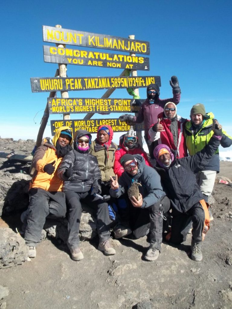 Kilimanjaro en febrero